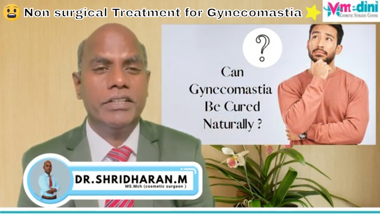 Treat gynecomastia without surgery